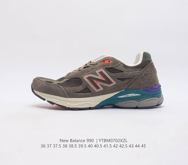 珍贵传统 限量归来nb新百伦new Balance In Usa M990V3三代系列低帮美产血统经典复古休闲运动百搭老爹跑步鞋 New Balance 9 - 点击图像关闭