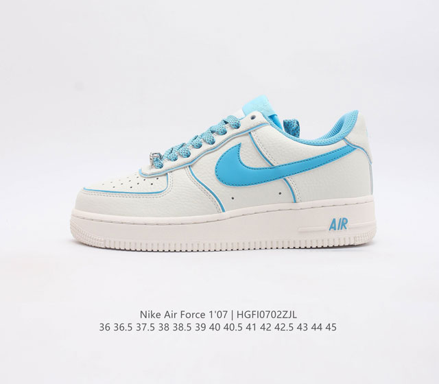 耐克 Nike Air Force 1 '07 空军一号经典篮球鞋气垫休闲运动鞋 穿上 Air Force 1 '07 运动鞋革新经典篮球鞋 助你踢踩跳跺 滑步