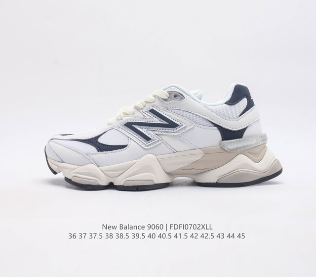 Nb 新百伦 New Balance Nb9060官方正品春季千禧小象蹄男女款9060舒适百搭老爹鞋 全新 9060 款式将经典风格与现代设计融合到日常多功