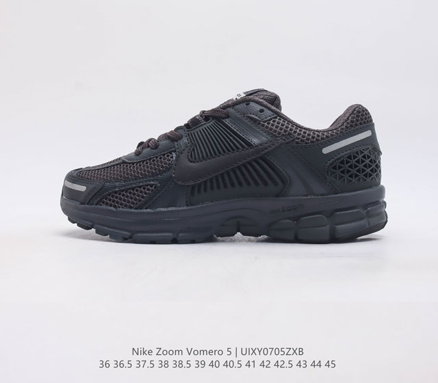 Nike 耐克夏季 Zoom Vomero 5 运动鞋休闲训练跑步鞋 Nike Zoom Vomero 5 运动鞋妥帖包覆足部 提供透气支撑效果 耐穿材料组