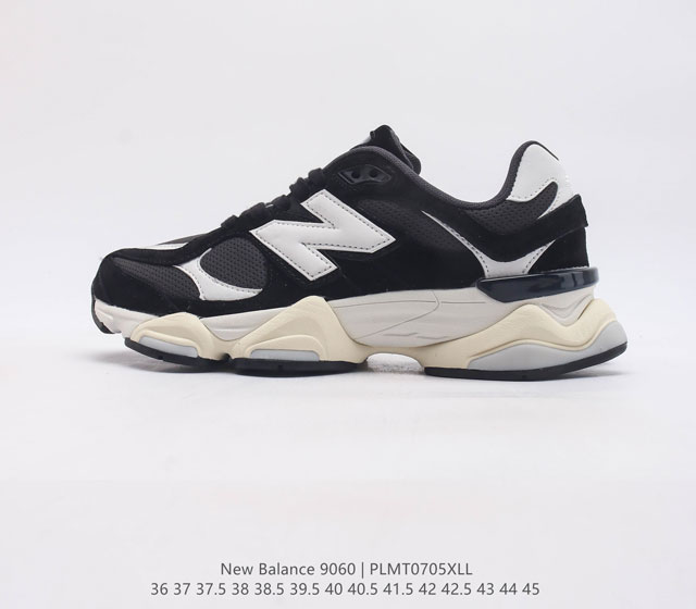 公司级 Joe Freshgoods X New Balance 9060 联名系列 复古休闲运动老爹鞋 该联名系列承袭990系列设计 素而生 鞋面由空间网格及