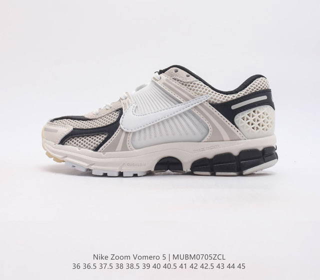 Nike 耐克夏季 Zoom Vomero 5 运动鞋休闲训练跑步鞋 Nike Zoom Vomero 5 运动鞋妥帖包覆足部 提供透气支撑效果 耐穿材料组