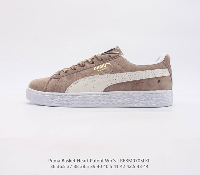 彪马 Puma Basket Heart Patent 男女士厚底增高休闲板鞋 Puma Basket以puma Suede为设计原型,1971年以篮球鞋为 - 点击图像关闭