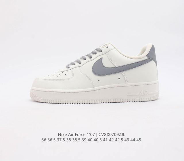 公司级耐克nike Air Force 1 Low 空军一号低帮百搭休闲运动板鞋 柔软 弹性十足的缓震性能和出色的中底设计 横跨复古与现代的外型结合 造就出风靡