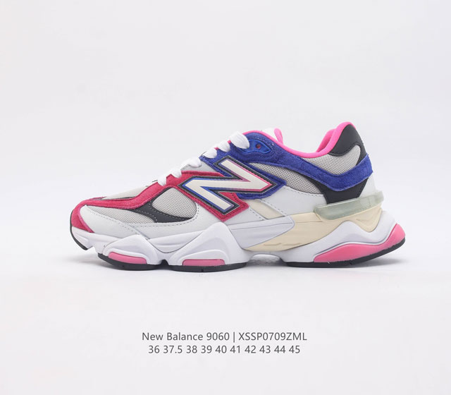 Nb 新百伦 New Balance Nb9060官方正品春季千禧小象蹄男女款9060舒适百搭老爹鞋 全新 9060 款式将经典风格与现代设计融合到日常多功