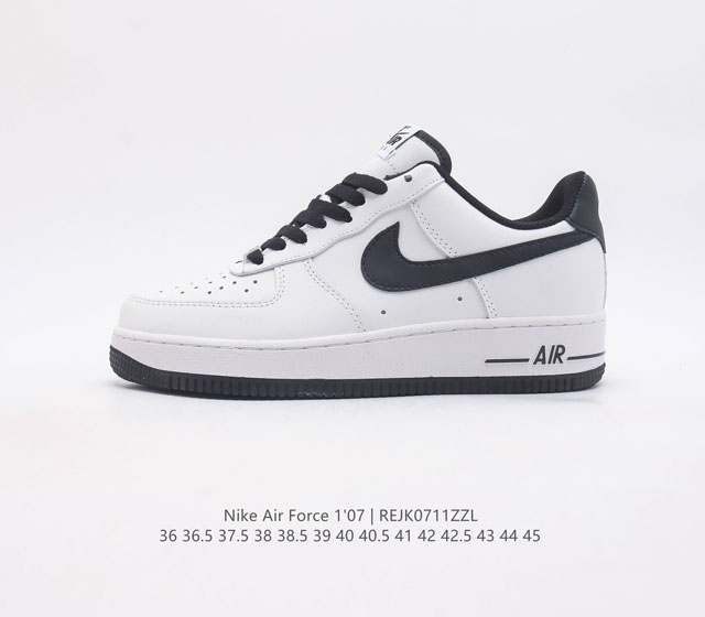 耐克nike Air Force 1 Low 空军一号 Af1 低帮百搭休闲运动板鞋 柔软 弹性十足的缓震性能和出色的中底设计 横跨复古与现代的外型结合 造就出