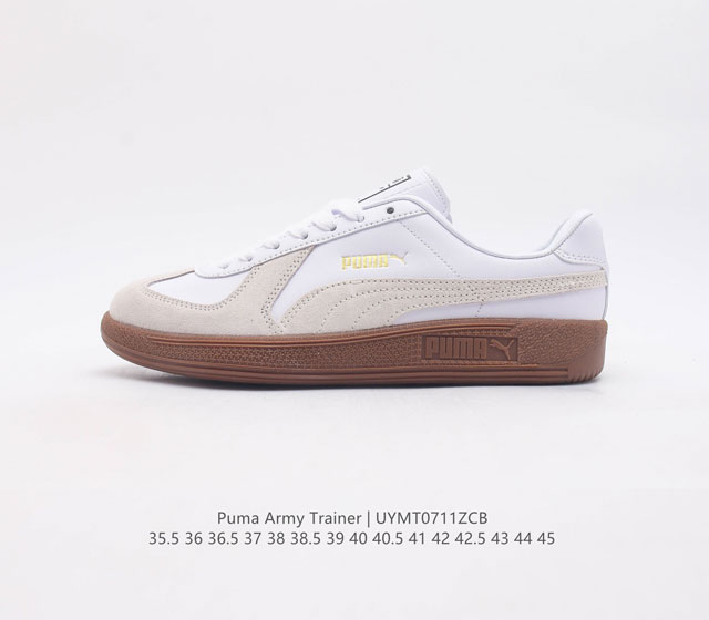 Puma Army Trainer 彪马男女鞋 时尚休闲运动板鞋 回溯经典,经典时髦又百搭 低帮复古篮球板鞋 尺码 35.5-45含半码 编码 Uymt