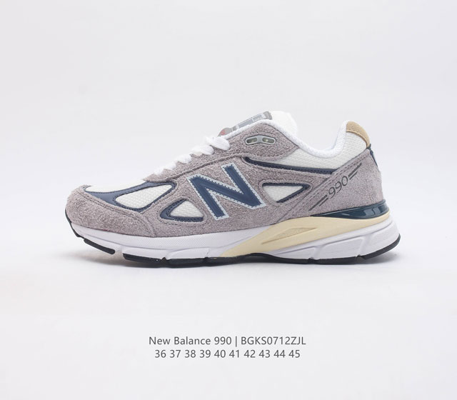 公司级新百伦 New Balance U990美产血统复古运动跑步鞋 自1982年问世的元祖级 老爹鞋 990系列 货号 U990Ta4 尺码 36