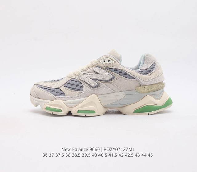 公司级 Nb 新百伦 New Balance Nb9060官方正品春季千禧小象蹄男女款9060舒适百搭老爹鞋 全新 9060 款式将经典风格与现代设计融合