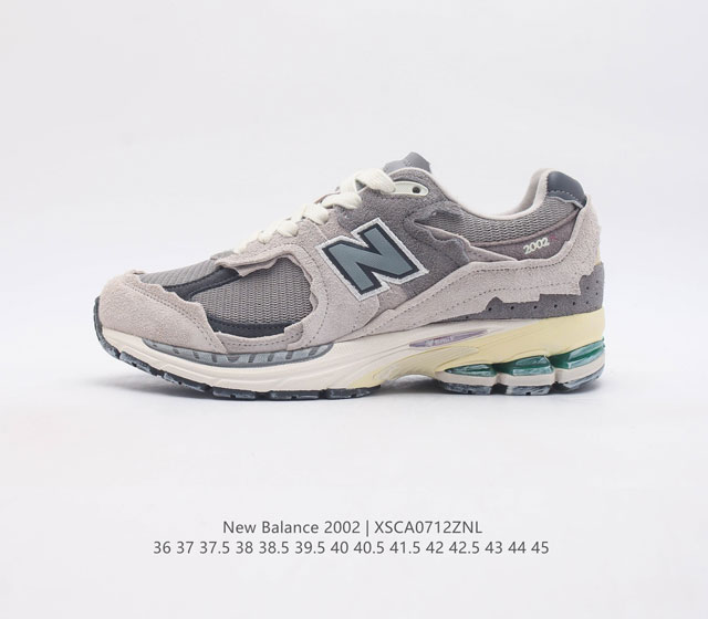 新百伦 New Balance 2002R 跑鞋 男女运动鞋 沿袭了面世之初的经典科技 以 Encap 中底配以升级版 N-Ergy 缓震物料 鞋面则采用特