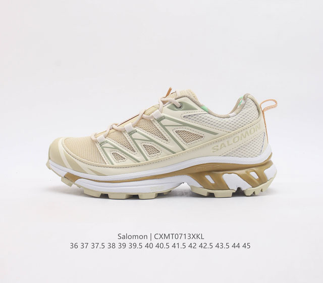 公司级salomon Xa Pro Xt-6 Expanse 萨洛蒙户外越野跑鞋 鞋面采用sensifit贴合技术 全方位贴合包裹脚型 鞋跟部鞋底牵引设计