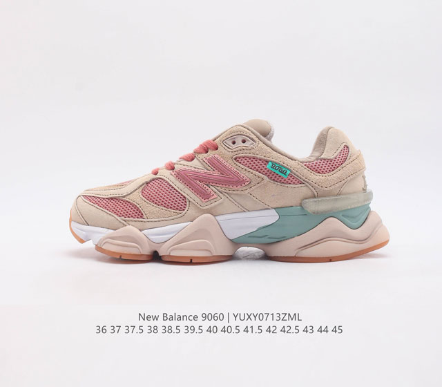 公司级 Nb 新百伦 New Balance Nb9060官方正品春季千禧小象蹄男女款9060舒适百搭老爹鞋 全新 9060 款式将经典风格与现代设计融合