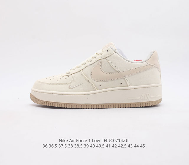 公司级耐克nike Air Force 1 Low 空军一号低帮百搭休闲运动板鞋 柔软 弹性十足的缓震性能和出色的中底设计 横跨复古与现代的外型结合 造就出风靡