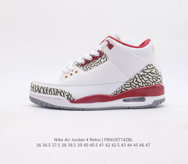 头层皮 乔丹 Aj 3 耐克 Nike Air Jordan 3 Retro Se 乔3 复刻篮球鞋 乔丹3代 三代 男女子运动鞋 作为 Aj 系列中广受