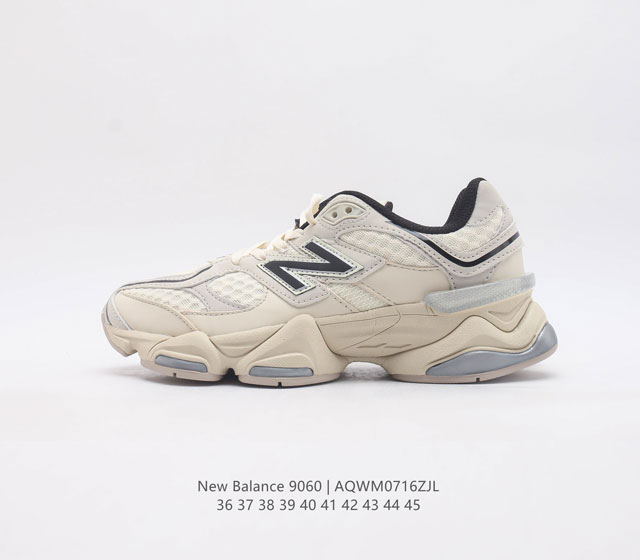 Nb 新百伦 New Balance Nb9060官方正品春季千禧小象蹄男女款9060舒适百搭老爹鞋 全新 9060 款式将经典风格与现代设计融合到日常多功