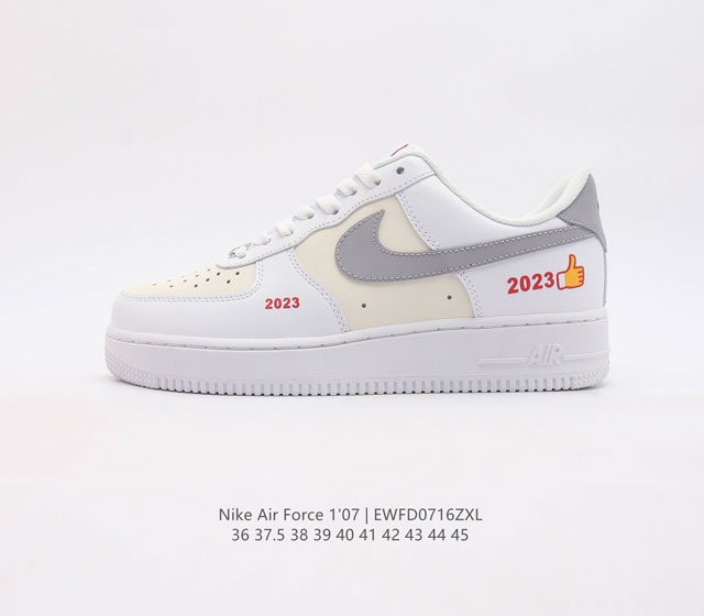 耐克nike Air Force 1 Low 空军一号 Af1 低帮百搭休闲运动板鞋 柔软 弹性十足的缓震性能和出色的中底设计 横跨复古与现代的外型结合 造就出