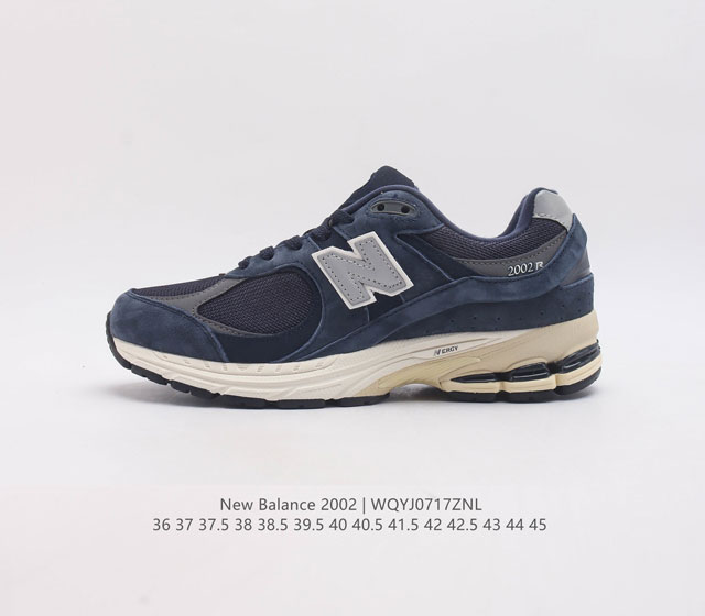 新百伦 New Balance 2002R 跑鞋 男女运动鞋 沿袭了面世之初的经典科技 以 Encap 中底配以升级版 N-Ergy 缓震物料 鞋面则采用特