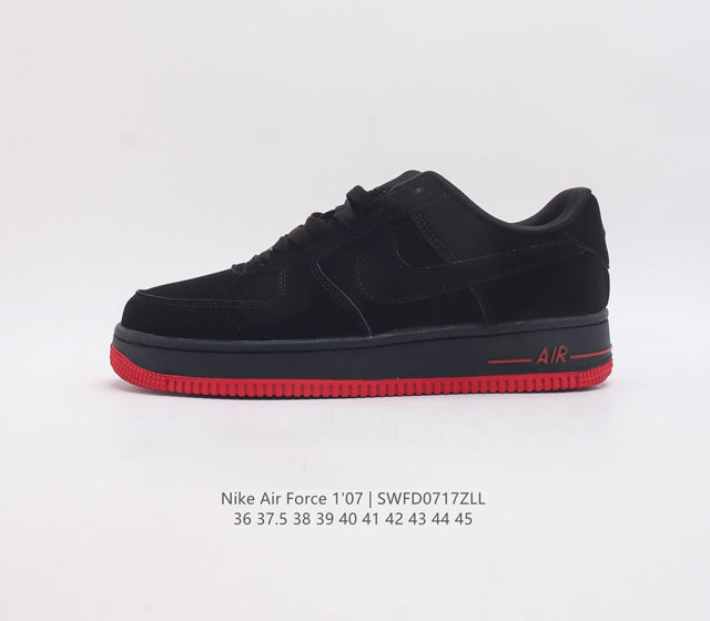 耐克nike Air Force 1 Low 空军一号 Af1 低帮百搭休闲运动板鞋 柔软 弹性十足的缓震性能和出色的中底设计 横跨复古与现代的外型结合 造就出