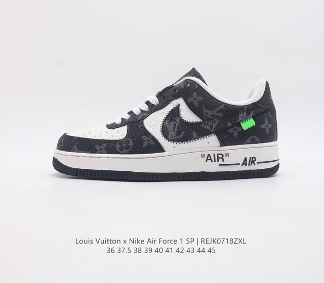 耐克nike Air Force 1 Low 空军一号 Af1 低帮百搭休闲运动板鞋 柔软 弹性十足的缓震性能和出色的中底设计 横跨复古与现代的外型结合 造就出