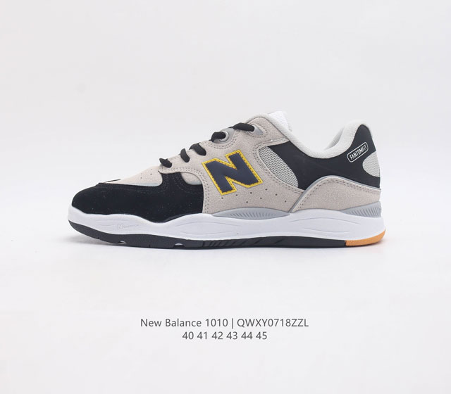 Nb1010系列 新百伦 New Balance 1010小白鞋 缓震舒适防滑 男士休闲运动鞋滑板鞋 这款 New Balance 1010 滑板鞋采用采用