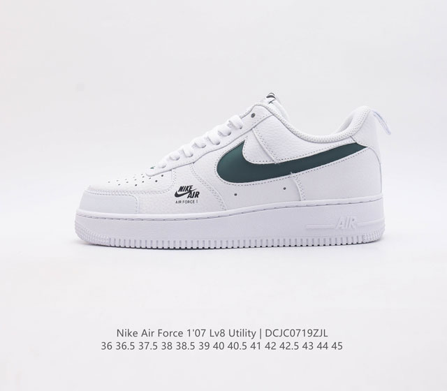 耐克nike Air Force 1 Low 空军一号 Af1 低帮百搭休闲运动板鞋 柔软 弹性十足的缓震性能和出色的中底设计 横跨复古与现代的外型结合 造就出