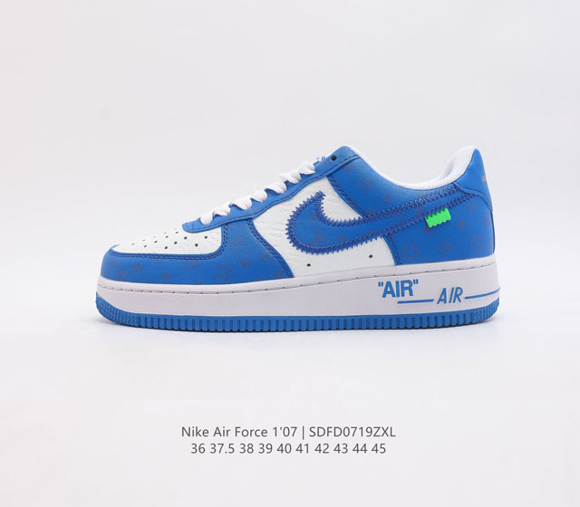 耐克nike Air Force 1 Low 空军一号 Af1 低帮百搭休闲运动板鞋 柔软 弹性十足的缓震性能和出色的中底设计 横跨复古与现代的外型结合 造就出