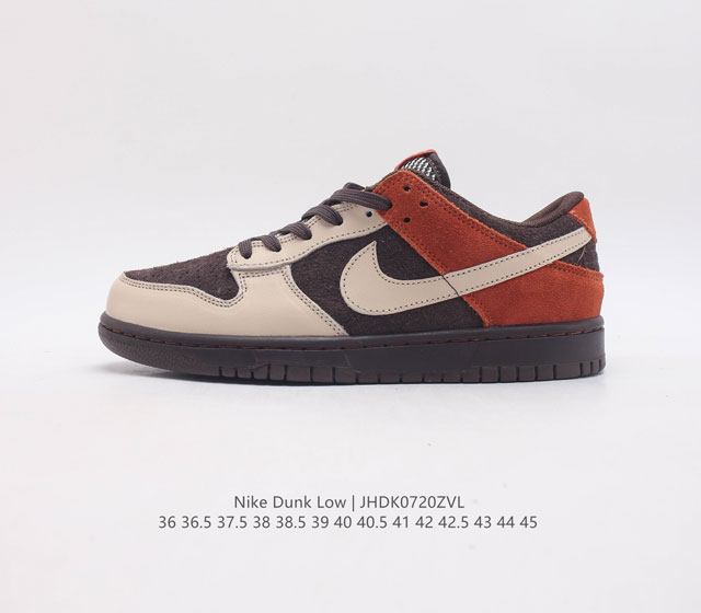 耐克nike Dunk Low 板鞋 Sb系列经典百搭休闲运动板鞋加厚鞋舌的填充 使舒适性大大提升 同时也更方便穿脱中底部分则加入了脚感柔软舒适zoomair气