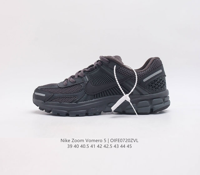 公司级 Nike 耐克夏季 Zoom Vomero 5 运动鞋休闲训练跑步鞋 Nike Zoom Vomero 5 男女子运动鞋妥帖包覆足部 提供透气支撑