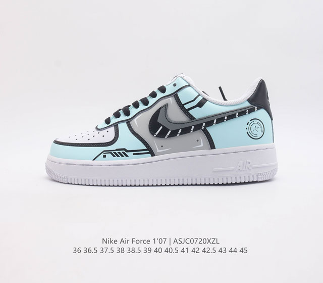 耐克 Nike Air Force 1 '07空军一号经典篮球鞋休闲运动鞋 穿上 Air Force 1 '07 运动鞋革新经典篮球鞋 助你踢踩跳跺 滑步旋转