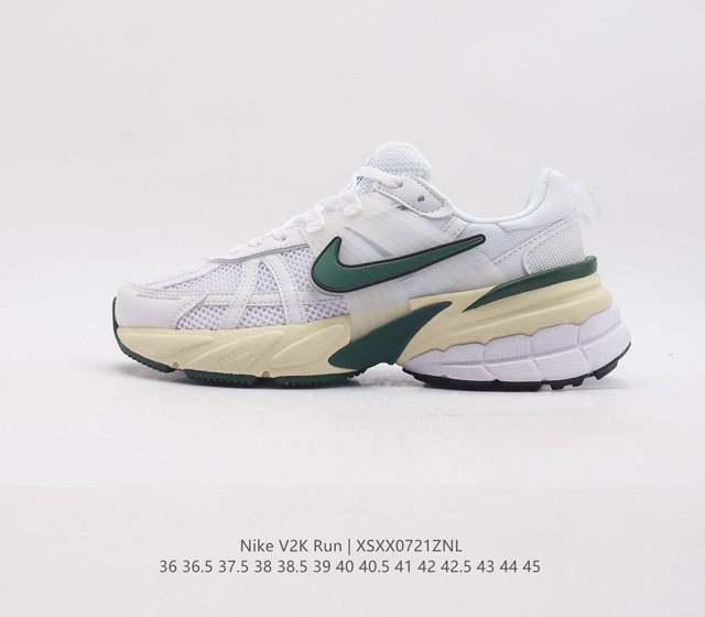 Nike 耐克 V2K Run 减震防滑 复古低帮跑步鞋 超火复古跑鞋v2K 最近在时尚圈又掀起了一阵流行复古风 比如 Vomero 5 Nike Init