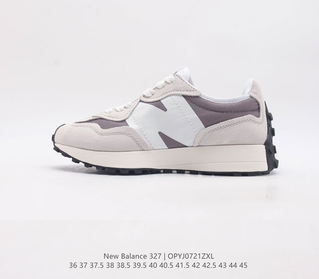 Nb 新百伦 New Balance Ms327系列复古休闲运动慢跑鞋时尚男女运动鞋 以更纯粹的复古风格设计打造的全新造型 侧身还以解构设计 将 N 字标