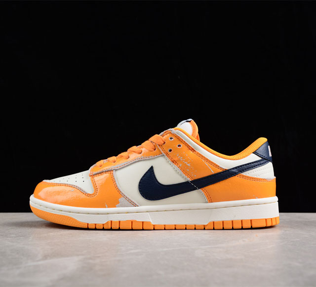 Nk Dunk Low Wear And Tear 白橙 Sb低帮运动休闲板鞋 Fn3418-100 尺码 35.5 36 36.5 37.5 38 38.