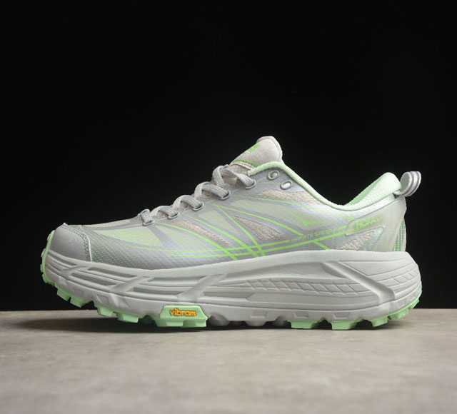 Hoka Mafate Speed 2 超轻厚底轻量山地跑步鞋 官方货号 1126851 原装轻量化材料fresh Foam超轻量中底全部用料过3C认证D