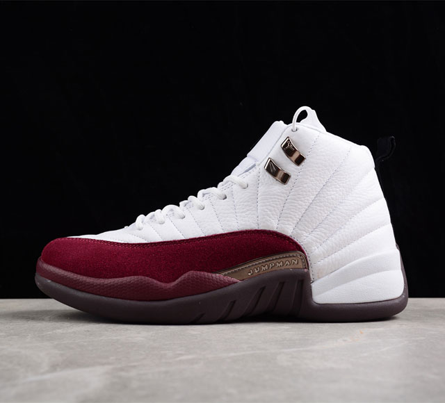 纯原 Ama Mani Re X Air Jordan 12 White 红白麂皮 货号 Dv6989-100 尺码 40 40.5 41 42 42.5