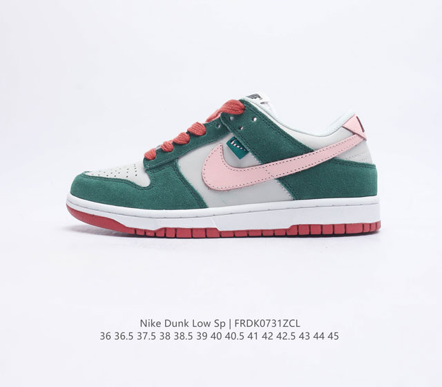 耐克Nike Dunk Low 板鞋 SB系列经典百搭休闲运动板鞋加厚鞋舌的填充，使舒适性大大提升，同时也更方便穿脱中底部分则加入了脚感柔软舒适ZoomAir气