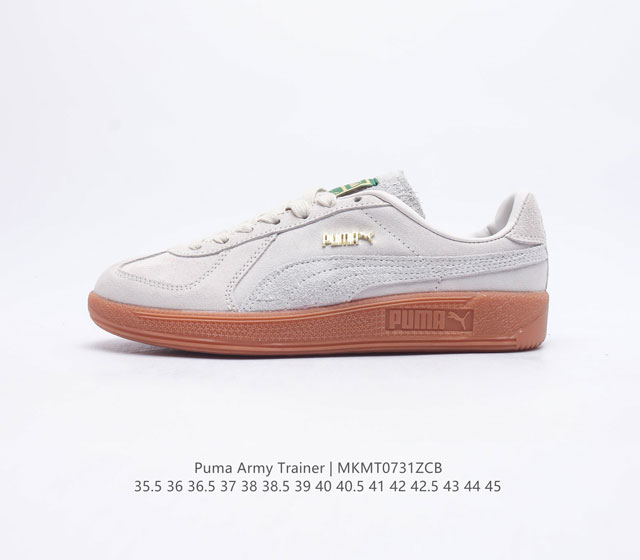 Puma Army Trainer 彪马男女鞋 时尚休闲运动板鞋 回溯经典,经典时髦又百搭！低帮复古篮球板鞋 尺码：35.5-45含半码 编码 MKMT0731