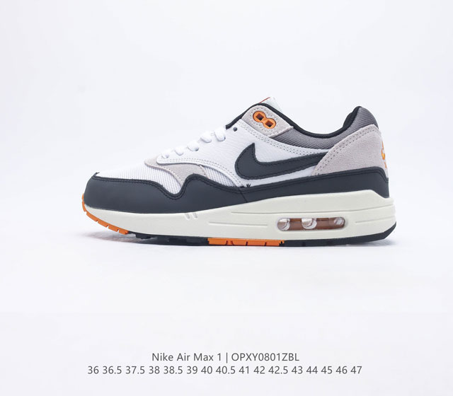 耐克Nike Air Max 1 RPM初代复古气垫百搭休闲运动慢跑鞋 复古小气垫史上第一双可视气垫跑鞋 凭借着 Air max 气垫带来的舒适脚感和鞋面面料上