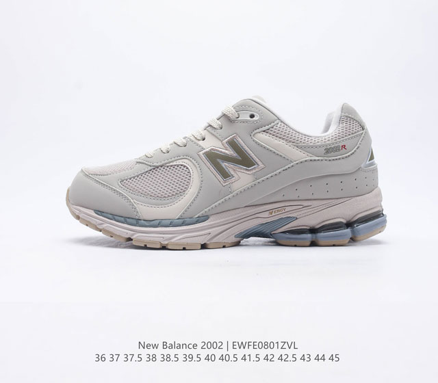 【公司级】新百伦 New Balance 2002R 跑鞋·男女运动鞋 沿袭了面世之初的经典科技，以 ENCA 中底配以升级版 N-ERGY 缓震物料。鞋面则采