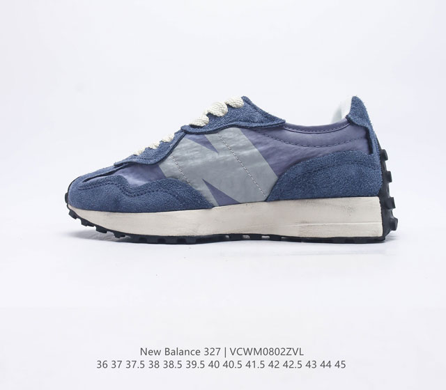 NB 新百伦 New Balance MS327系列复古休闲运动慢跑鞋时尚男女运动鞋 以更纯粹的复古风格设计打造的全新造型 侧身还以解构设计，将 N 字标志以