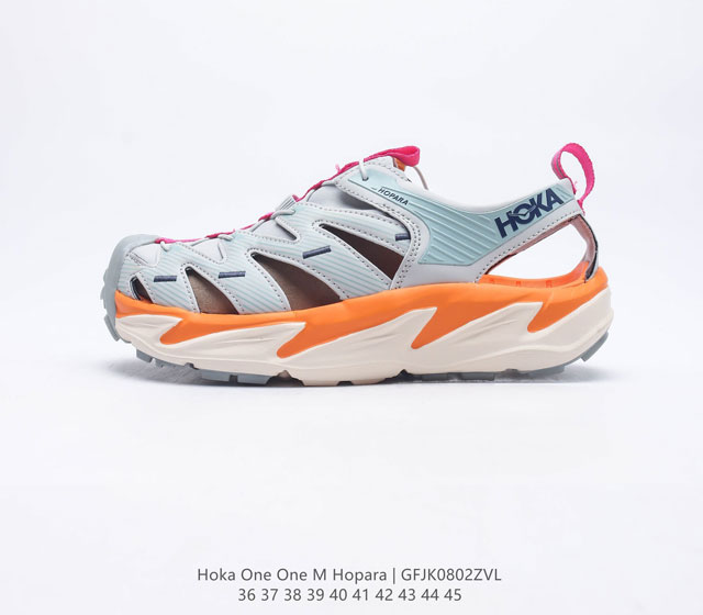 【正确版本】HOKA ONE ONE Hopara 徒步机能防滑运动登山越野户外休闲男女士凉鞋 货号：1123112 IFMO 尺码：36-45 编码：GFJK