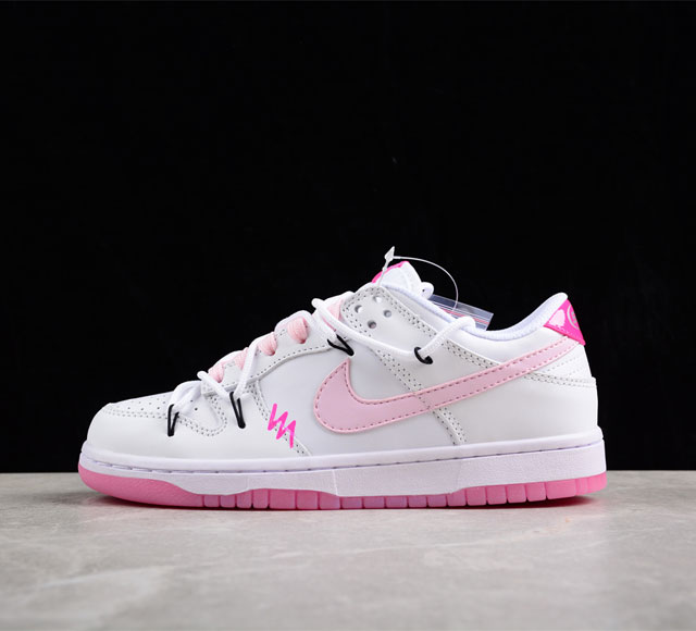 Nk Dunk Low 气泡水母 定制版解构绑带休闲板鞋FN3451-161 尺码：36 36.5 37.5 38 38.5 39 40 40.5 41 42