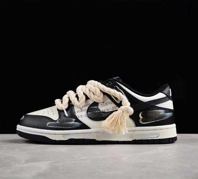 Nk Dunk SB Low Retro 高端定制 SB低帮运动休闲板鞋 DD1391-100 尺码：36 36.5 37.5 38 38.5 39 40 40