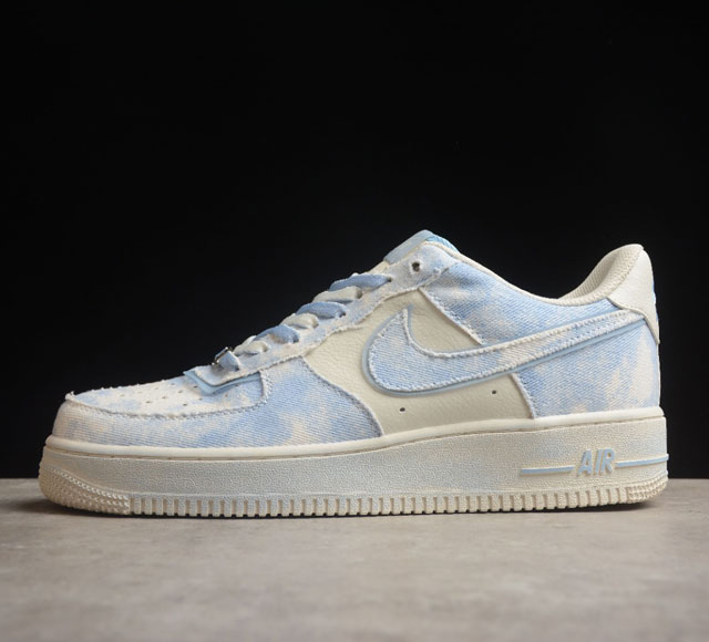 Nk Air Force 1'07 Low Peak Blue 山顶蓝 空军一号低帮休闲板鞋 FB0607-022 打造纯正空军版型#专注外贸渠道 全掌内置