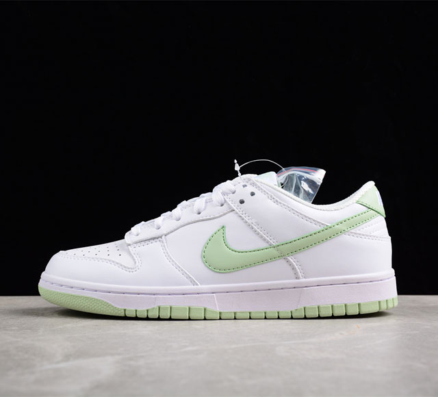 Nike Dunk Low Honeydew 白绿 SB低帮运动休闲板鞋货号：DV0831-105 尺码：36 36.5 37.5 38 38.5 39 40