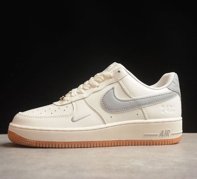 Nk Air Force 1'07 Low 灰小勾 40周年 空军一号低帮休闲板鞋 WA0531-303 打造纯正空军版型#专注外贸渠道 全掌内置蜂窝气垫 #原