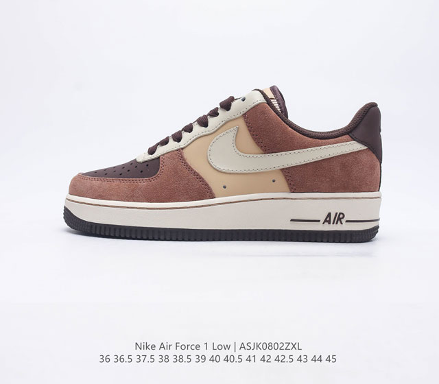 耐克Nike Air Force 1 Low 空军一号 AF1 低帮百搭休闲运动板鞋 柔软 弹性十足的缓震性能和出色的中底设计 横跨复古与现代的外型结合 造就出