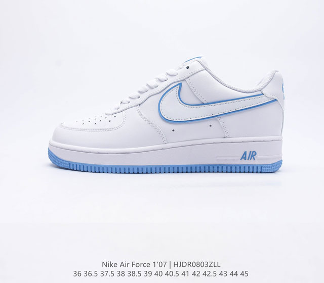 耐克Nike Air Force 1 Low 空军一号 AF1 低帮百搭休闲运动板鞋 柔软 弹性十足的缓震性能和出色的中底设计 横跨复古与现代的外型结合 造就出