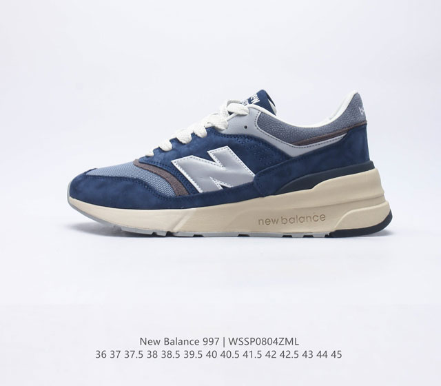 新百伦 NB 997 系列 New Balance 997R 改良版系列低帮经典复古厚底休闲运动慢跑鞋男女鞋半码制#升级原楦原数据开发版型#采用固色猪巴革拼接网