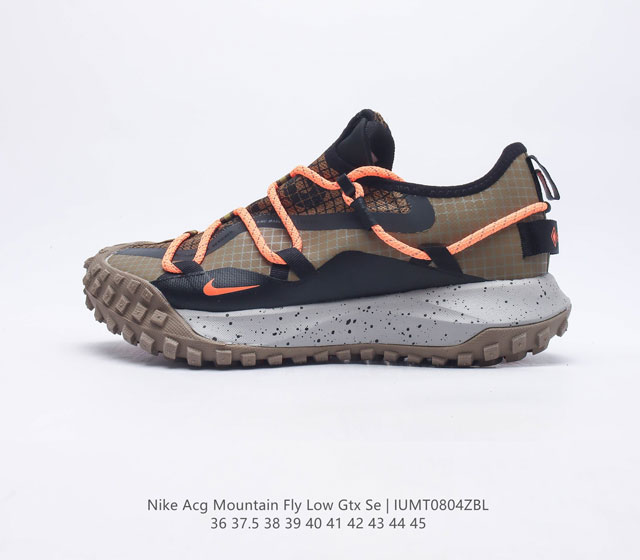 耐克 Nike ACG Mountain Fly Low GTX SE 男女子运动鞋户外登山徒步鞋采用匠心设计 打造耐穿迅疾风格 让你在沙漠 峡谷和深山中探险时