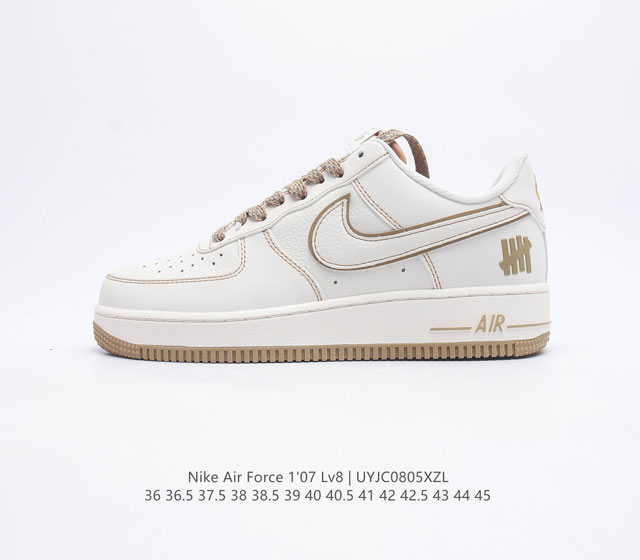 耐克Nike Air Force 1 Low 空军一号 AF1 低帮百搭休闲运动板鞋 柔软 弹性十足的缓震性能和出色的中底设计 横跨复古与现代的外型结合 造就出